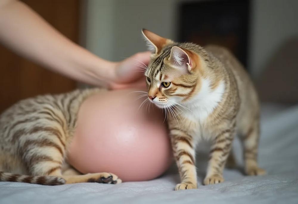 pregnant cat