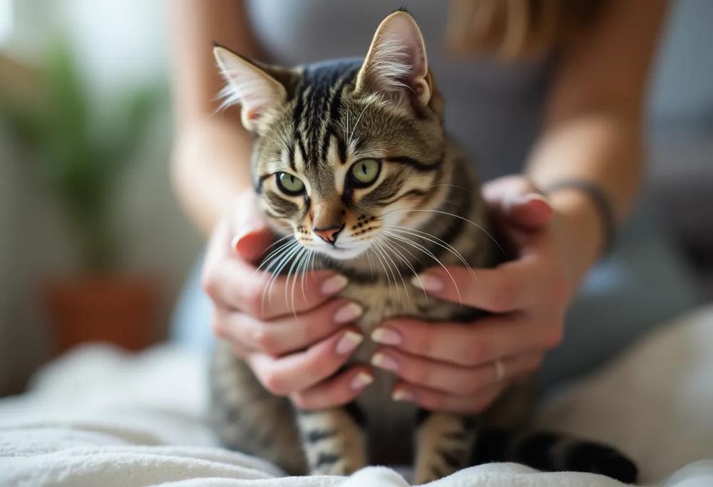pregnant cat