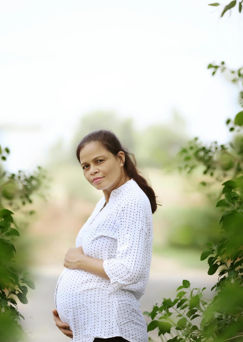 pregnant woman